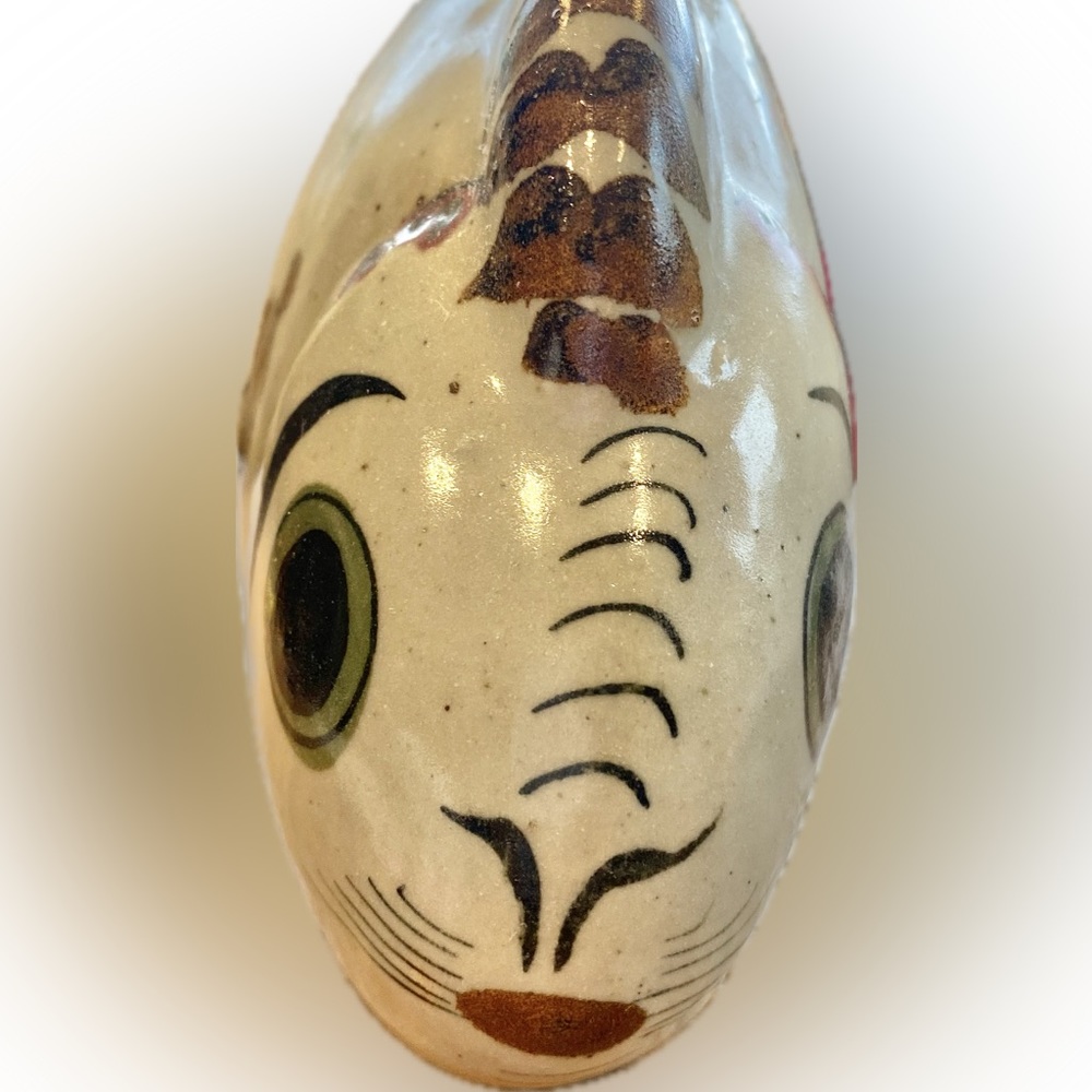 Vintage ceramic fish Handmade Mexico Collectible - Picture 2 of 15